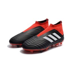 fodboldstøvler Adidas Predator 18+ FG Damer - Sort Rød_8.jpg